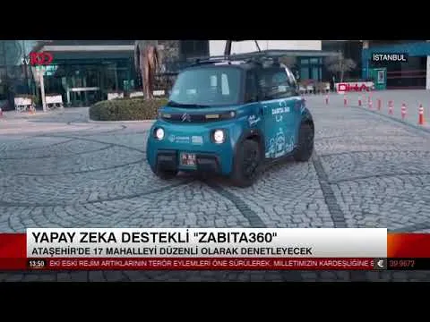 TV 100: Yapay Zeka Destekli "Zabıta360" Artık Herşeyi Kayıt Altına Alacak!