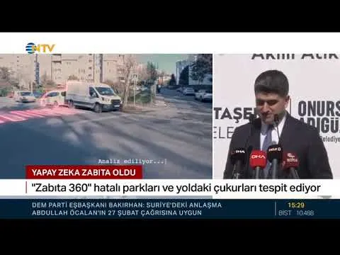 NTV: Ataşehir'den Zabıta 360 Uygulaması ile Yeni Nesil Hizmet