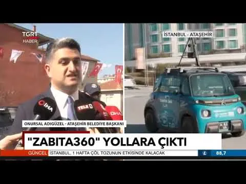 TGRT Haber: Ataşehir Belediyesi Yapay Zeka Destekli Araçlarını Görücüye Çıkardı